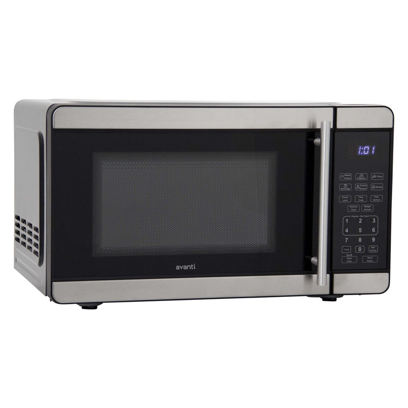 Avanti Countertop Microwave Oven, 0.7 cu. ft., Stainless Steel