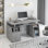 Bureau d'ordinateur 47,37 po avec rangement pour le salon