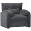 Fauteuil surdimensionné avec accoudoirs confortables Mid-Century-725502264