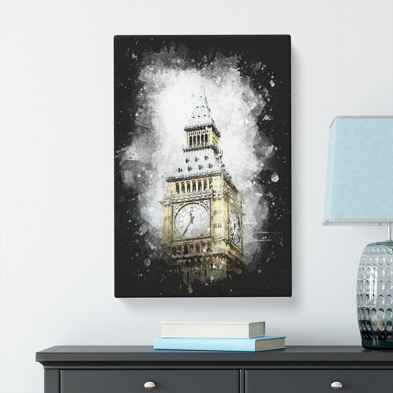 Big Ben - Wrapped Canvas, 50cm H x 35cm W x 3cm D