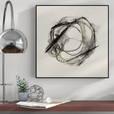 «Bumble Bee Flight IV» par Marmont Hill, reproduction d'art sur cadre flottant