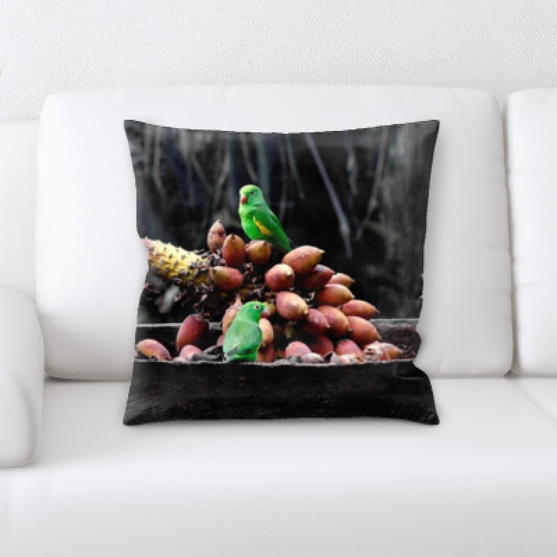 Coussin en fausse oiseau Broadbay