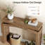 Console de 39,4 po avec plateau de table de 1,97 po d'épaisseur et petite console d'entrée pour le couloir, le vestibule, le salon-516670316