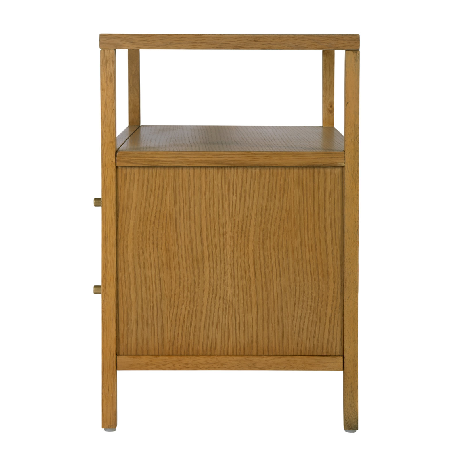 Sloane 2-Drawer Nightstand, Brown