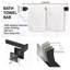 Ensemble d'accessoires de salle de bain 15 pièces, ensemble de barre à serviettes de bain 23,6 pouces, ensemble de quincaillerie de salle de bain en acier inoxydable Sus 304, porte-serviettes mural-115998537