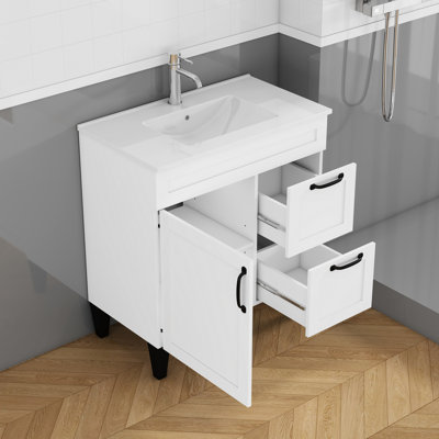 31.5-inch Bathroom Vanity With Sink Combo