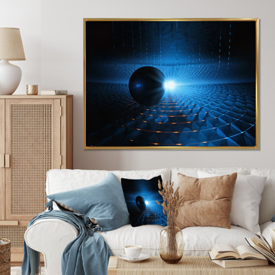 " Blue Solar System Magnetic Galaxy I "