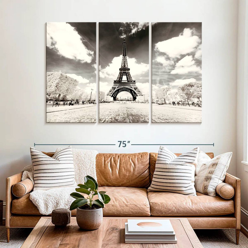 Kavia His Majesty Eiffel, 42" H x 65" W