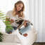 Mahika Semi -transparent Curtains Single Panel-1524226547