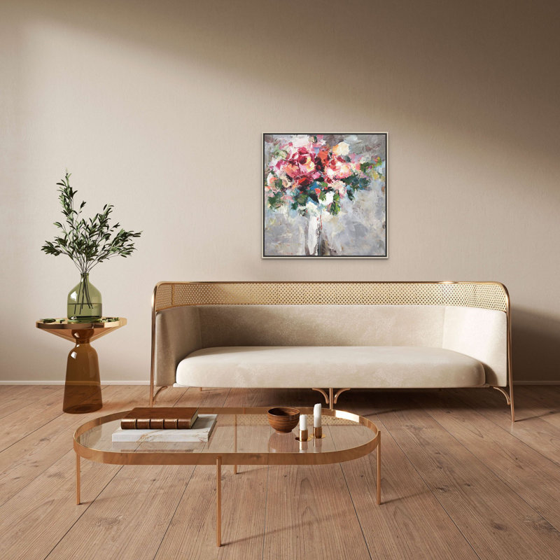 Sunset Kisses 1 Print by Art House Studios, 28" H x 28" W x 2" D