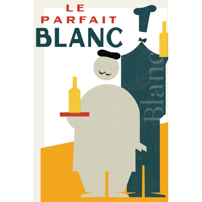 Le Parfait Blanc by Wild Apple Portfolio - Wrapped Canvas Print