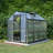 Aoodor Aluminum Walk-In Greenhouse with Polycarbonate Panels-87292388-95996361