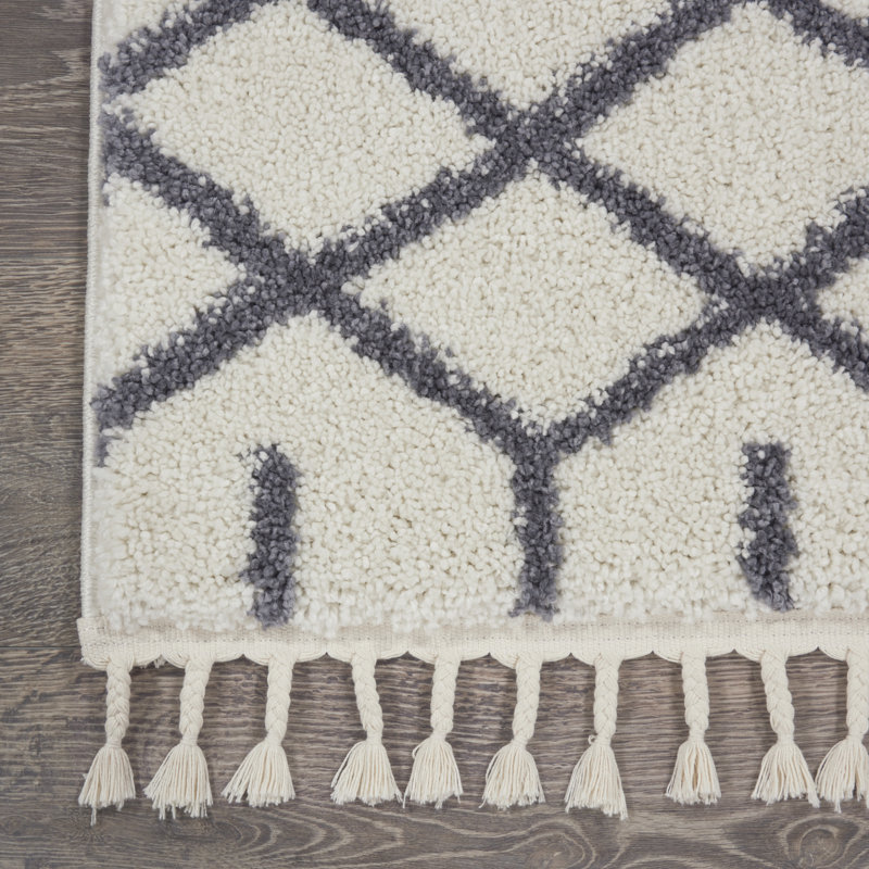 Tapis marocain Alexia Tribal, Rectangle 5 pi 3 po x 7 pi 11 po