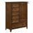 Commode combinée 6 tiroirs en bois massif l 42 po Bletsoe