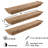Runge 3 Piece Fir Solid Wood Floating Shelf-134658997