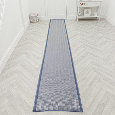 Runner Geometric Flatweave Indoor / Outdoor Area Rug