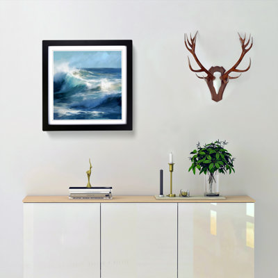 Ocean Digital Art No.1 - Framed Print