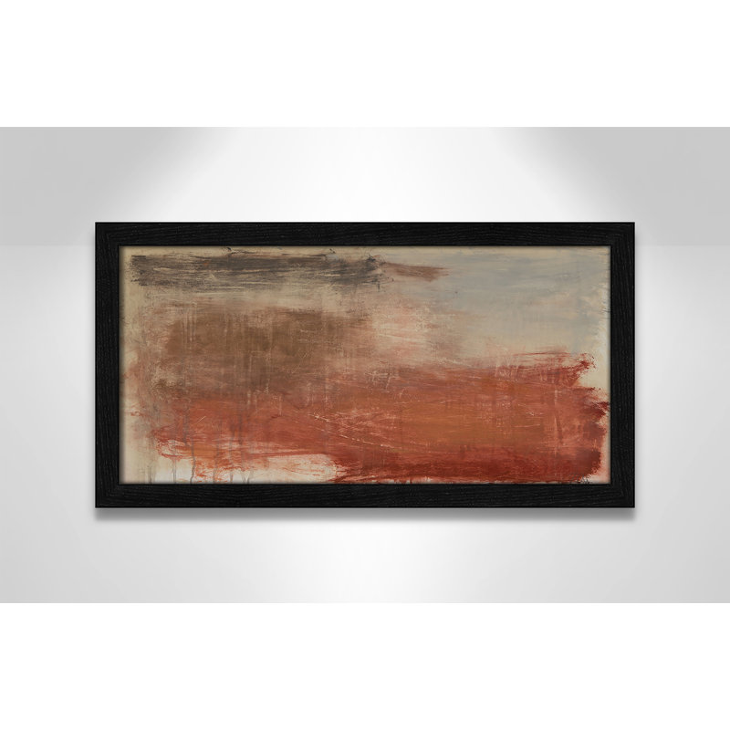 «Autumn Over The Rivera» par Casa Fine Arts, Noir, noir, noir, noir, Reproduction encadrée sans passe-partout