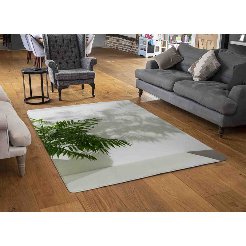 Moolchul Floral Area Rug, Rectangle 60 x 110cm 