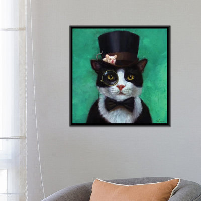 " Tuxedo Cat " by Lucia Heffernan