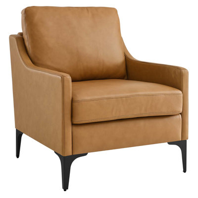 Modway Corland Leather Armchair