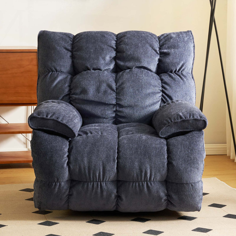 Classic Recliner, Cream White, Power - Push Button