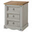 Mauldin 3 Drawer Bedside Table-123415021