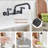 Double-Handle 2-Hole Wall-Mount Bridge Kitchen Faucet