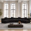 Upholstered 151 " Chenille Curved Sectional-133933899