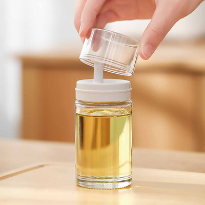 Bouteille d'eau de cuisine Pot à huile en verre Mini pot à huile Assaisonnement domestique Bouteille d'assaisonnement