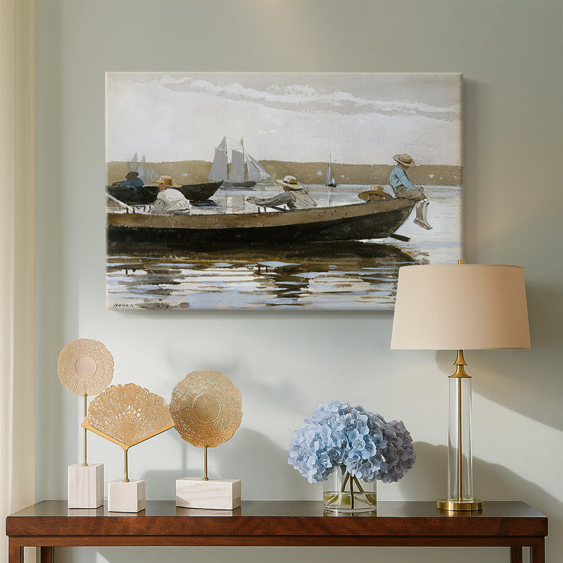 Garçons dans une toile tendue Dory-Winslow Homer-Gallery-1873, 18 x 27