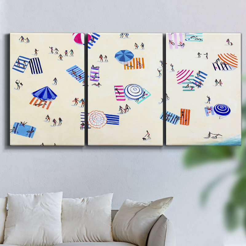 " Untitled " 3 - Pieces, 36" H x 72" W x 2" D