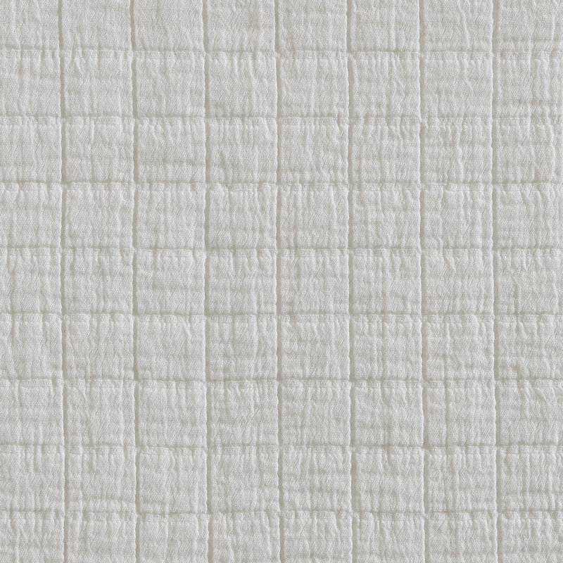 Calvin Klein Essential Garment Washed Solid Cotton Sham Set, King, Off White
