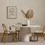 Granada Dining Table-White Concrete