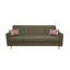 3 Seater Linen Sofa Bed-1613597070