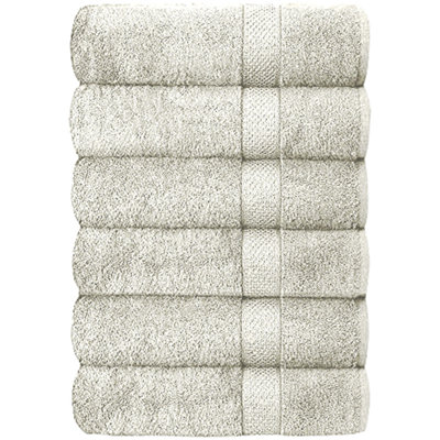 Hotel & Spa 100% Cotton Bath Towels (Set of 6)