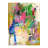 Oil Paint Look Multicolor Abstract Pattern Woven Base Decorative Machine Washable Rug-325792609