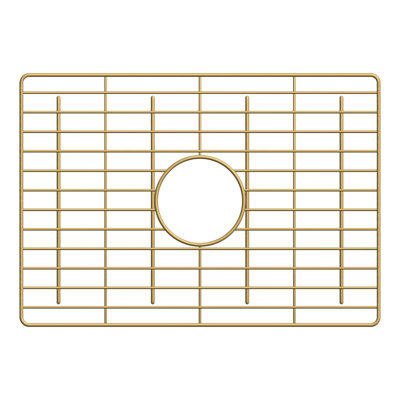 18.5"x13" Bottom Grid in Champagne Bronze PVD