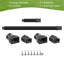 Ensemble de 2 gouttières extensibles pour tuyau de descente 21-60 "-123186861