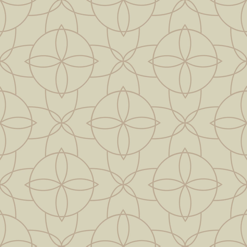 Court Rosette - Wallpaper, Non-Pasted, Faux Grasscloth, Yellow; Cream