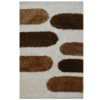 Kerala Rectangle 170 cm x 240 cm Abstract Hand Woven Area Rug