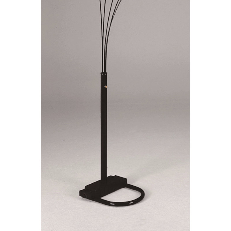 Lampe de plancher de style moderne avec abat-jour de paon classique 1 pièce 82 po