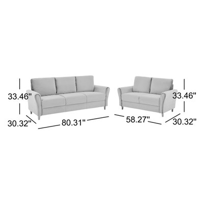 Williamsbridge 2 - Piece Living Room Set
