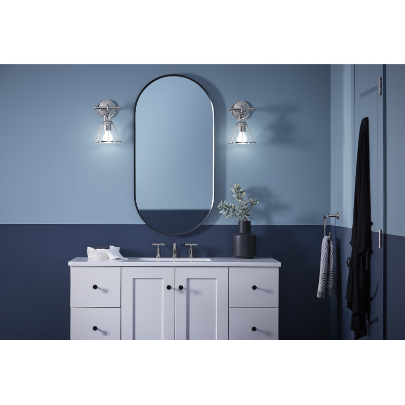 Terret 11-In One-Light Sconce, Polished Nickel