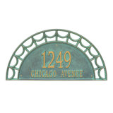 Signature Series 2-Line Wall Address Plaque