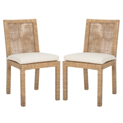 Elaina Woven Side Chair by Birch Lane