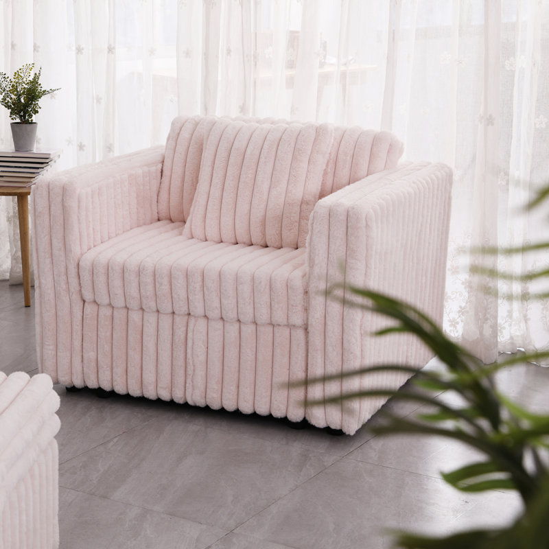 Rose confortable - élégant et pratique. Coussins amovibles lavables. Structure en métal. Fonction de rangement. Matériaux. Siège souple. Décor moderne. Mousse de remplissage modulaire pour la maison polyvalente. Construction,
