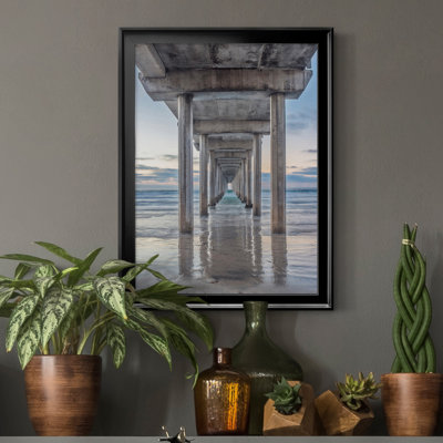 " Scripps Pier " Painting Print