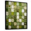 Botanicals Green Floral Tiles III - Art mural abstrait-82735540-116117399