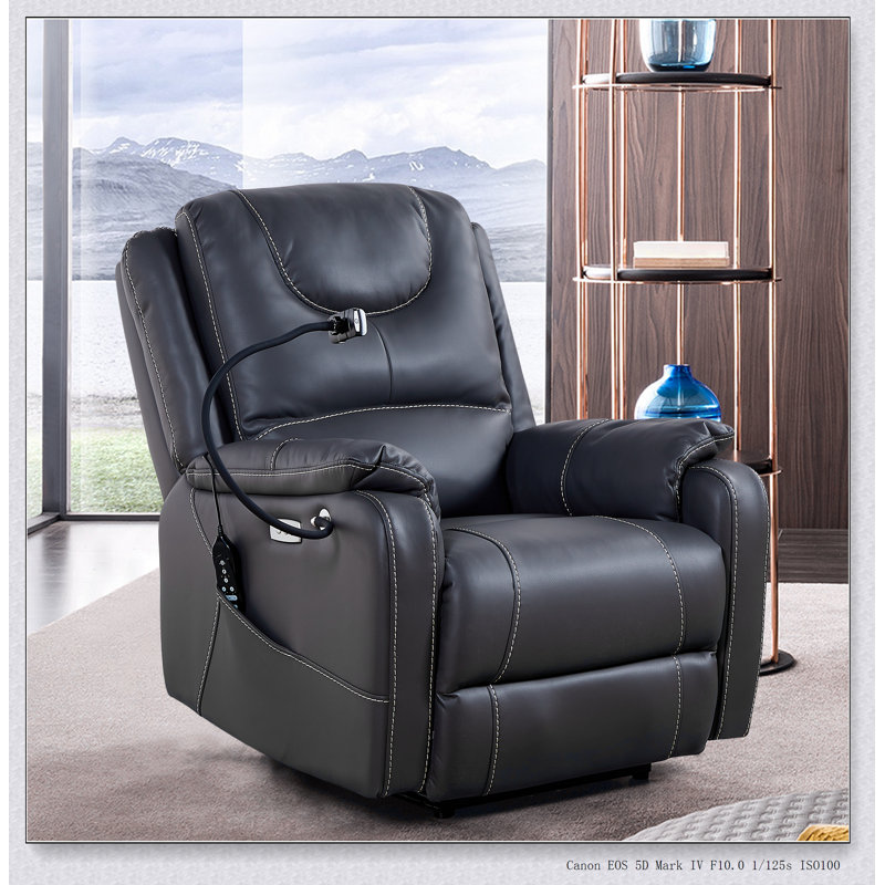 Fauteuil inclinable Zero Gravity Power, Noir